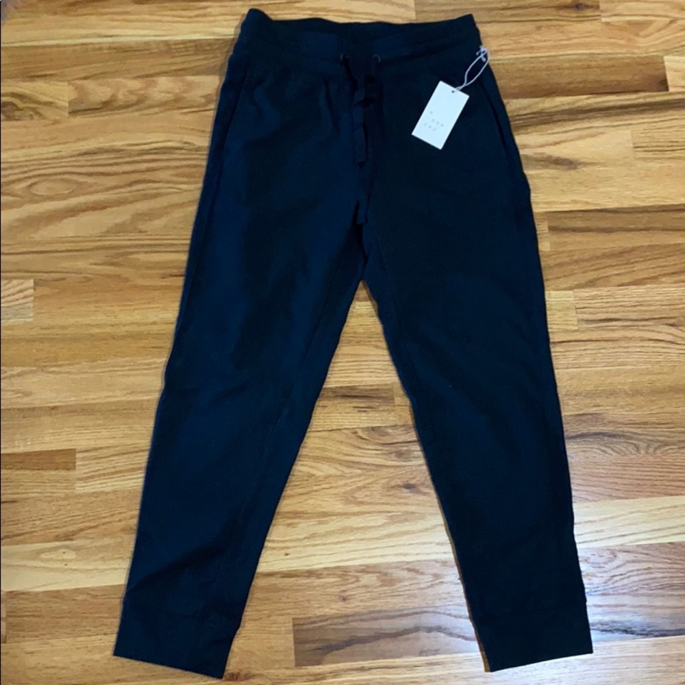 Black jogger sweatpants XS
